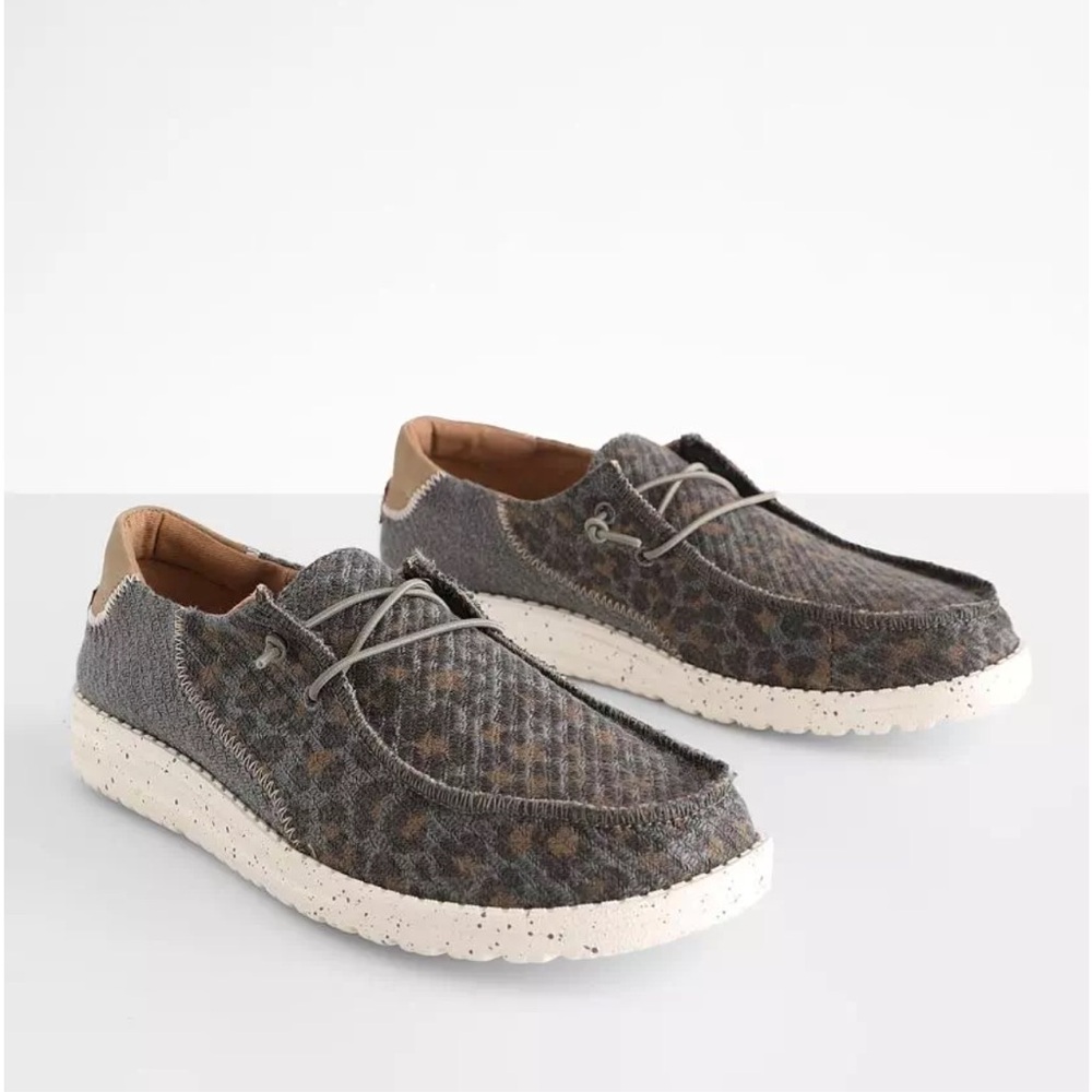 Hey Dude Wendy Leopard Shoe